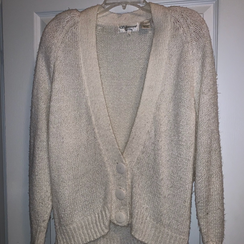 Cream Sweater / Cardigan
